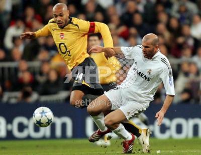 zizou vs henry